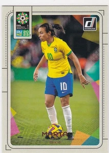 2023 Donruss Fifa Womens World Cup MARTA  Short Prints SSP#202 BRASIL G.O.A.T. - Picture 1 of 2