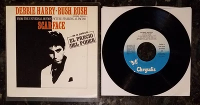 Debbie Harry Blondie RARE 1984 7" 45 Rush Rush SPAIN Chrysalis CHS 2752 EX++/NM - Image 1 of 4