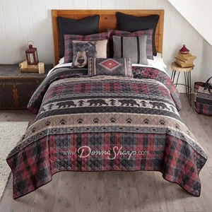 Donna Sharp Canoe Trip Quilted Bedding Set - Picture 1 of 11