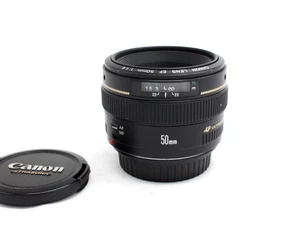 Lente retrato de rango medio Canon EF 50 mm f/1,4 - muy buen estado. - Imagen 1 de 5