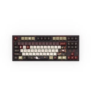 Hu Tao: Fragrance in Thaw Themed Mechanical Keyboard Kailh Box Red Switches 8... - Picture 1 of 5