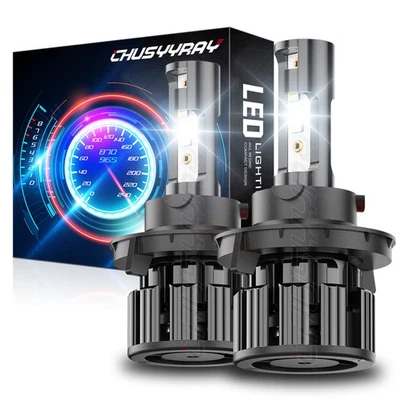 Kit de faróis de LED H13 9008 para Ford Econoline Van 2010 2011 2012 2013 2014 branco - Imagem 1 de 4