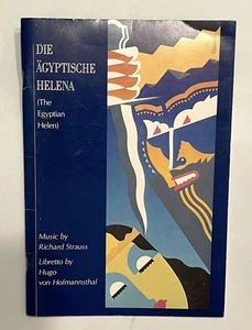 Richard Strauss, Die Agyptische Hellena Libretto SC by Hugo von Hofmannsthal - Picture 1 of 3