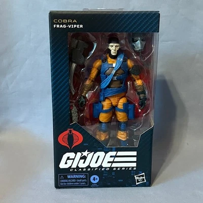 Frag-Viper Gi Joe Classified Series Cobra Action Figure Hasbro Box MOC #153 Mask - Image 1 of 4