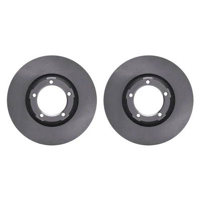 For Mitsubishi Van 1987-1990 R1 Concepts Plain Front Brake Rotor Set Foto 1 de 4