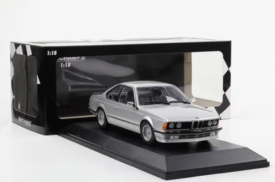1:18 Minichamps BMW 635 CSi E24 Coupe 1982 silver metallic 155028107 - Bild 1 von 4