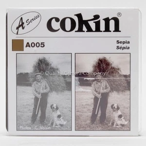 COKIN "A" SERIES 005 SEPIA FILTER - DEEP SEPIA COLOR NOSTALGIA FILTER - NOS - Picture 1 of 1