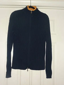 Herren Terranova Pullover/Pullover mit Reißverschluss Blau Größe XL - Bild 1 von 3
