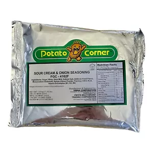 Potato Corner Sour Cream and Onion Fries Seasoning Powder 220GRAMS - Picture 1 of 4