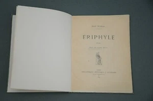 Poesie J. Moréas Eriphyle. Gedicht. Four Sylves Follow 1894 Originalausgabe - Bild 1 von 5