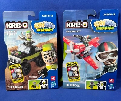 Nuevo OFFROAD RUNNER & AIR ASALTO - Cityville Invasion KRE-O Avión A4909 A4911 Foto 1 de 4