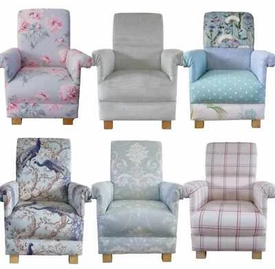 Laura Ashley Fabric Adult Chair Armchair Accent Statement Nursery Lounge Kitchen