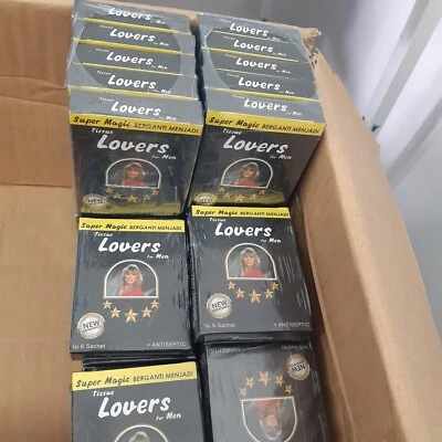 Tejido Super Magic Sexo para Hombres Antiséptico Húmedo por Más Tiempo Nuevo Listo Stock Foto 1 de 4