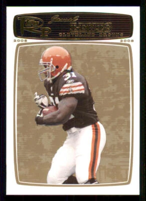 2008 Topps Rookie Progression Gold #132 Jamal Lewis /199 - Image 1 of 2