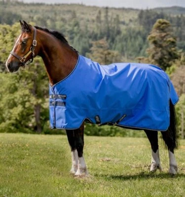 Horseware Amigo Hero Ripstop lite 0g blue navy Regendecke Übergangsdecke - Bild 1 von 4