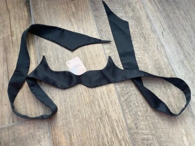Agent Provocateur Black Silk "Cat" Eye Mask / Blindfold -Brand New with Tags!! - Image 1 of 2
