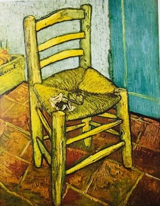Impressionists Art Reproduction, Vincent Van Gogh "Van Gogh's Chair" - Picture 1 of 4