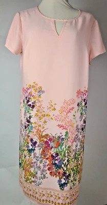Merona Dress Floral Shift Size Large - Image 1 of 4