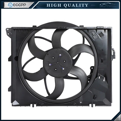 Electric Radiator Fan Assembly For 2008-2013 BMW 128I  2006-2010 2011 BMW 323I - Image 1 of 4