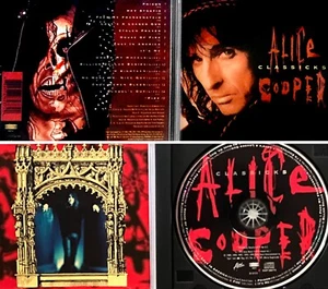 COOPER ALICE *VG+* "CLASSICKS" 1995 US EPIC HITS COMP+5 LIVE TRACKS CD - Picture 1 of 1