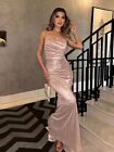 European and American sparkling camisole women's high-end dinner dress dress