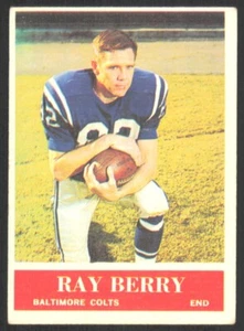 1964 Philadelphia Raymond Berry Baltimore Colts #1 - Picture 1 of 2