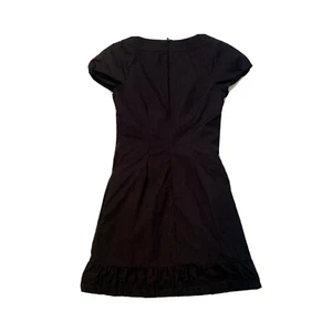 CUE Womens Dress size 8 Black Pensil Nylon blend Short Sleeve - Picture 1 of 17