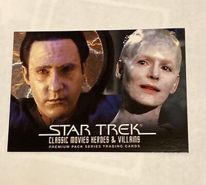 CHEAP PROMO CARD: STAR TREK CLASSIC MOVIES HEROES & VILLAINS (2011) #P4