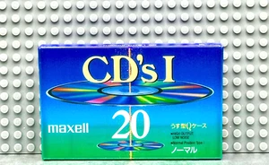 MAXELL CD'S I VS. V 20 TYPE I BLANK CASSETTE TAPE (1) (SEALED) - Picture 1 of 3