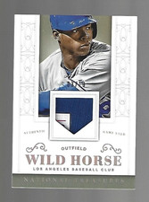 Yasiel Puig 2014 Panini National Treasures Treasure Materials Laundry Tag 3/10 ⚾