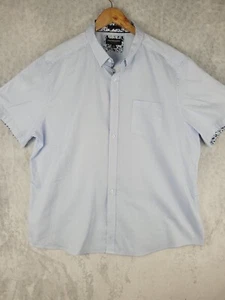 Johnston & Murphy Shirt Men Size 2XL Short Sleeve Button Up Geometric Print - Picture 1 of 10