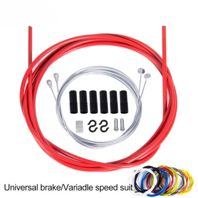 Palanca de frenos MTB bicicleta de carretera cable de cambio manguera freno cable interior con carcasa Foto 1 de 4