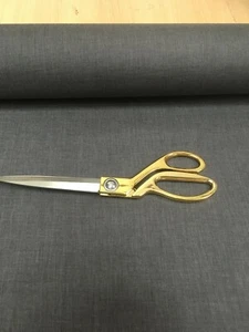 Tela de polialgodón gris escolar 114 cm de ancho libre de p&p tela de popelín - Imagen 1 de 1