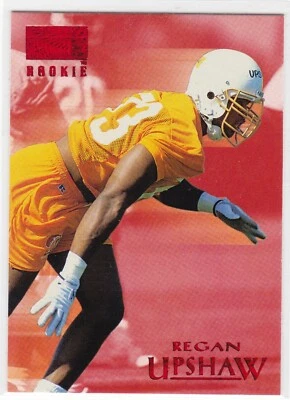 1996 Skybox Premium Ruby #226 Regan Upshaw RC Rookie Tampa Bay Buccaneers (T11) - Image 1 of 2