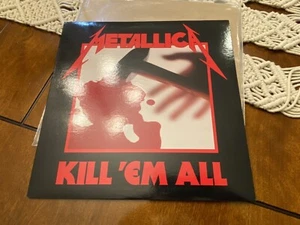 Metallica-Kill 'Em All 1984 Banzai Label UBER RARO **Información de Estados Unidos sobre ambos resultados**LP - Imagen 1 de 22