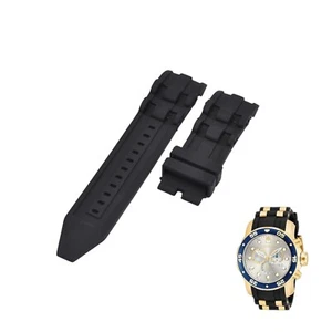 Pro Diver 17880 26mm Black Rubber Watch Strap For Invicta - Picture 1 of 7