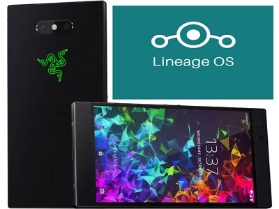 Smartphone Razer Phone 2 8+64GB perfeito com LineageOS 22 12MP desbloqueado 4G Android 15 - Imagem 1 de 4