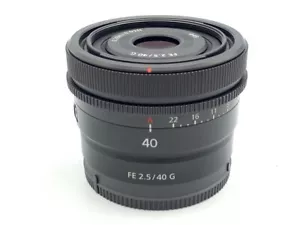 Near Mint Sony SEL40F25G FE 40mm F/2.5 G Standard Prime Lens For E-Mount #S005 - Picture 1 of 3