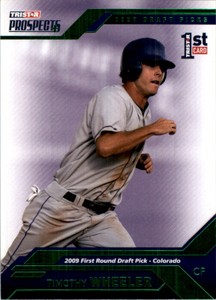 2009 TRISTAR Prospects Plus Green #26 Timothy Wheeler /25