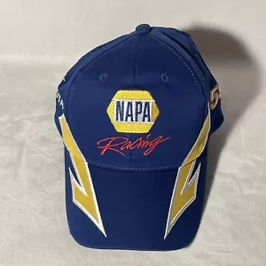 Gorra NASCAR NAPA Racing Toyota Michael Waltrip #55 gorra con correa azul amarillo - Imagen 1 de 11