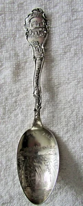 Sioux Falls South Dakota Shepard Mfg Co Sterling Silver Souvenir Teaspoon - Picture 1 of 4