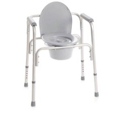 Sedia Comoda Wc Multifunzione 4 In 1 per anziani e disabili Rialzo Water Moretti