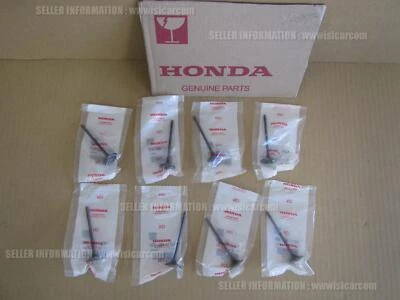 JUEGO VÁLVULAS DE ENTRADA HONDA CBR600F2 CBR600F3 CBR600SE 1991 - 1998 X8 piezas 14711-MAL-600 Foto 1 de 4