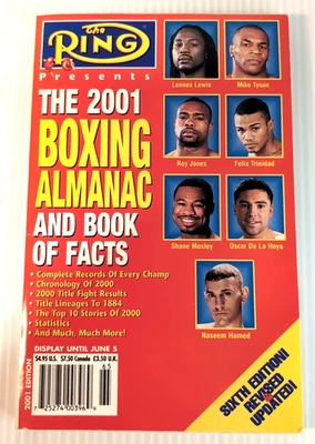 Ring 2001 Boxing Almanac Sports Magazine Sixth Edition Statistics Champions PB - Image 1 of 4