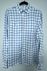 Johnnie O Hemd Herren Gr. M Laguna kariert Hangin Out Button Down Stretch Freizeit - Bild 1 von 9