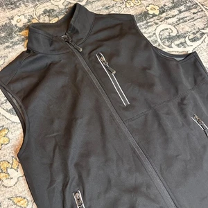 33.000ft Herren Softshell Weste Schwarz Large Winddicht Wasserabweisend - Bild 1 von 9