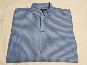 Banana Republic NEW Relaxed Striped Button-up Long Sleeve Dress Shirt SZ Medium - Picture 1 of 14