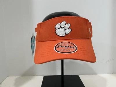 Clemson Tigers Zephyr Hat Cap Visor Adjustable College Football NWT - Image 1 of 4