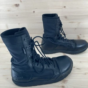 Danner Men's Sz 9.5 Tachyon 8" Leather Nylon Law Enforcement Patrol Boots Black - Picture 1 of 18
