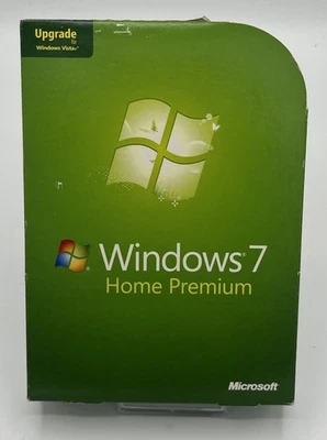 Microsoft Windows 7 Home Premium - Retail/Box-Vollversion mit DVD 32+64 Bit - Bild 1 von 3